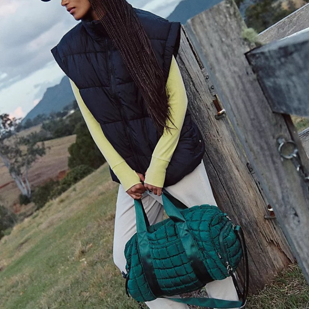 Free People FP Movement In A Bubble oversized puffer vest NEW - Picture 6 of 13